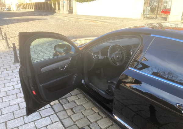 Volvo S90 cena 165000 przebieg: 56000, rok produkcji 2020 z Wrocław małe 352
